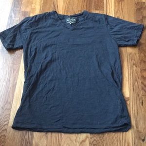 Michael brandon black v neck tshirt mens size m